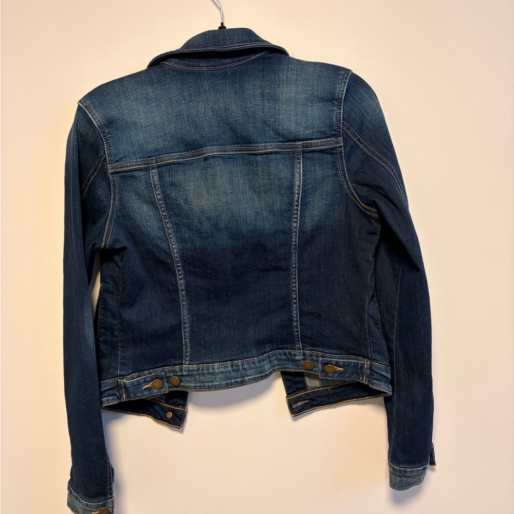 Guess Dark Blue Denim Jean Jacket size M * NWOT* - Picture 4 of 6